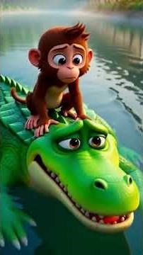Bandar aur Magarmachh ki Kahani | The Monkey and the Crocodile |Panchatantra Story |बंदर और मगरमच्छ