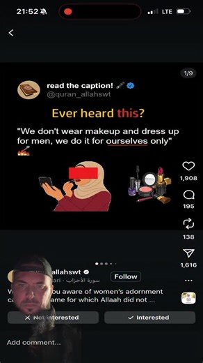 Gabriel Al Romaani on Instagram: "Do sisters wear makeup for themselves or for others? Actually it is for both 1 women love to look good for themselves. There is a concert called being autosexual and women in general have that - in plain words they get turned on psychologically and physically when they look good and feel good 2 looking good gives women an advantage and causes a big attraction gap that causes men to simp and gives women what they want and the power of manipulation ie if a woman i