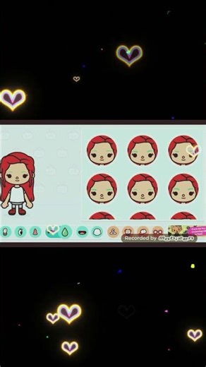 making character in toca boca😭🤓