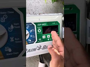 Cómo programar un rain-bird ESP-ME3.