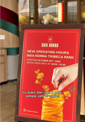 Sarapan Nikmat di Baia Nonna Tribeca Park