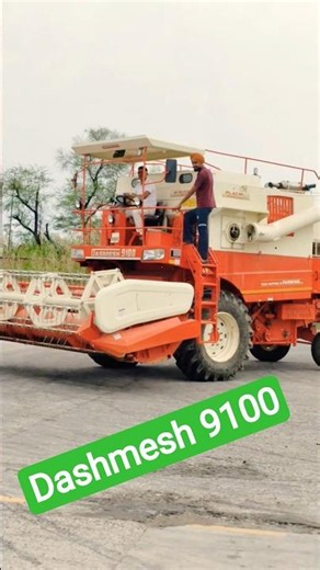Dashmesh 9100 combine harvester || #machinerychannel #farming #amazingmachinery #agriculture