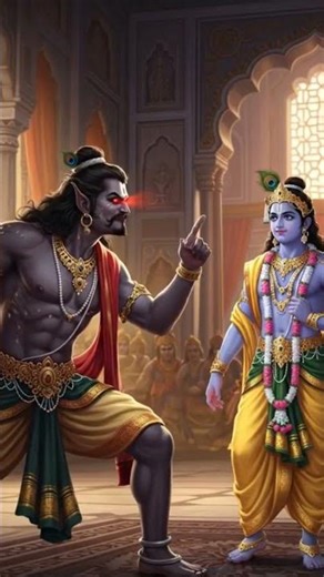 shreekrishna vasudev ne 100 gali dene ke bad kiya shishupal ka vadh🙏om nam bhagwate vasudevay 🙏