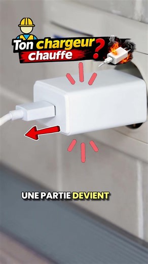 Ton chargeur chauffe ? Voilà pourquoi 🔥🔌