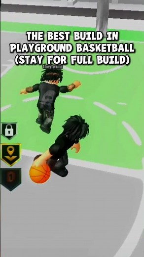 BEST SG BUILD IN PLAYGROUND BASKETBALL #roblox #basketball #playgroundbasketball