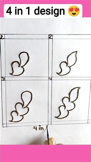 😍Simple Heart Shape Mehndi Design Step by StepEasy Mehndi Tutorial for Beginners Mehndi Class Lesson