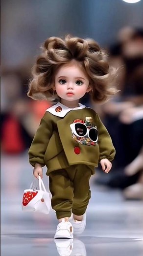 Children's Runway Looks! 👢👗 #babyfashion #comedyeffect