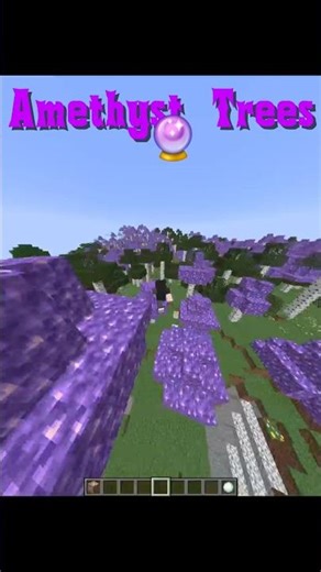 Minecraft Amethyst Tree 🔮💠