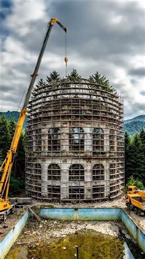 Abandoned Castle Restoration Timelapse | From Ruins to Majestic Palace 🏰✨- Castle Revival