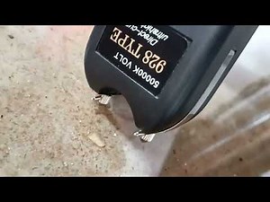 working of 928 type stun gun