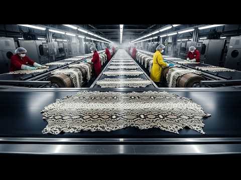 How Snakeskin is Transformed – Inside the Exotic Leather Factory Industry Secrets