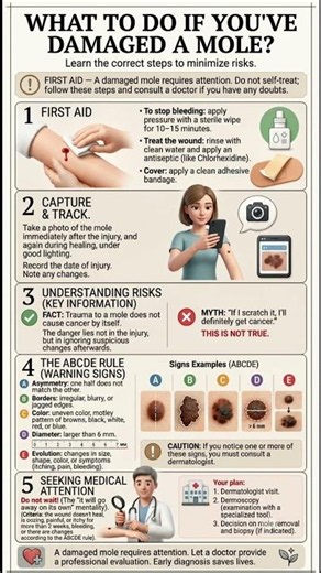 Did you know... What to do if you injure a mole?