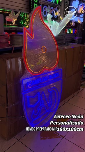 Somos fabricantes de letrero neón personalizado. Gracias Centro Poblado el Porvenir, Rioja, departamento de San Martín por la confianza.💙 Estamos en Jirón Paruro 1290, Centro de Lima. Envíos por todo el Perú.🚚🇵🇪 #letrerosneon #personalizado #cristianos #iglesia #evangelio #lucesled #logo #neonled #ledlights #rgb #decoracion #fachada #led #letreros #tmlpled #peru🇵🇪 #sanmartin #rioja