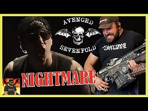 FIRST TIME HEARING!! | Avenged Sevenfold - Nightmare [Official Music Video] | REACTION
