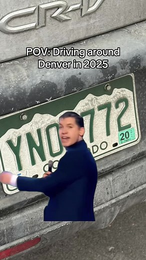 I’m about to just take my plates off all together #denver #denvercolorado #denvercheck #livingindenver