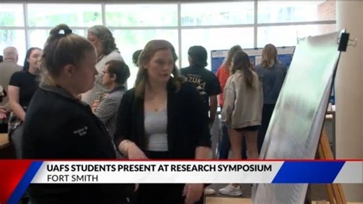 University of Arkansas-Fort Smith students present at research symposium | Haystack News