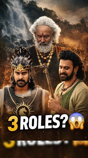 Baahubali’s Hidden Truth: The Third Prabhas Role Explained #shorts