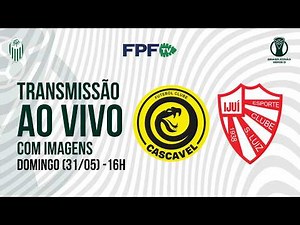 BRASILEIRÃO SÉRIE D 2026 | CASCAVEL X SÃO LUIZ | RODADA 9, AO VIVO E DE GRAÇA