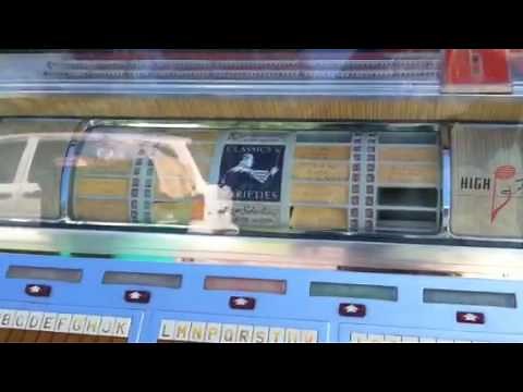 1957 Seeburg KS-200 Jukebox , 200 select jukebox with rotat