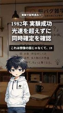 光速超えてる？量子もつれの正体がヤバすぎた