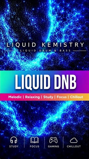 Liquid dnb, melodic & relaxing for study, focus and chillout.