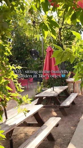 Imagine relaxing in a beautiful butterfly garden🦋 Check out the Central Texas Gardener YouTube channel to see how the The Butterfly Bar Austin at The VORTEX all came together! Click here to watch!🏵️: https://youtu.be/Lod9_3v7C1Y?si=mhlGk2DbZauIATBI | Central Texas Gardener