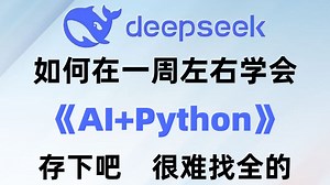 【Python AI教程】从零开始带你从入门到精通，全程干货无废话！少走99%的弯路！存下吧！全网难得找全的！