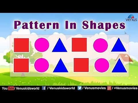World Of Shapes ~ Pattern in Shapes