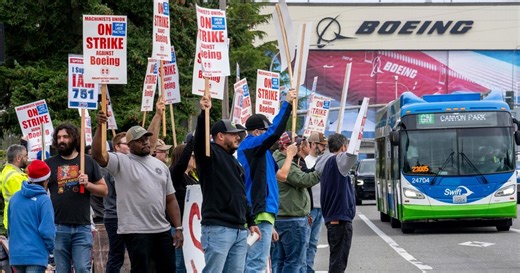 Why Boeing factory workers are on strike