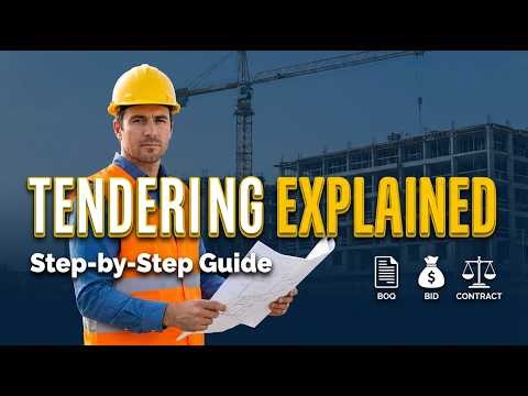 Tendering Process in Construction Explained | Types, Documents & Evaluation