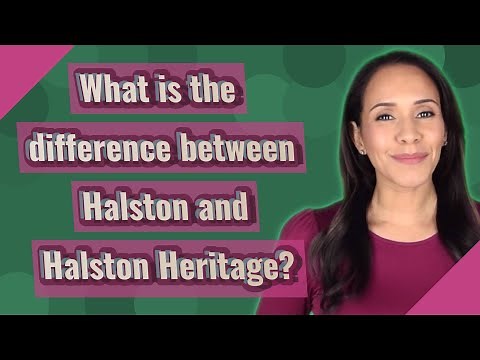 What is the difference between Halston and Halston Heritage?