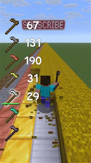 All Hoe VS Hay #minecraft