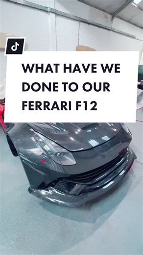 Transforming Our Ferrari F12 with a Carbon Wide Body Kit