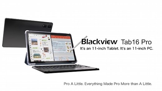 Blackview Tab 16 Pro：Like A PC. Lighter and Last Longer. | Latest Android 14. #Blackview
