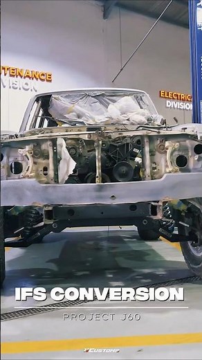 Toyota Land Cruiser J60 Wide Body & IFS Conversion | مشروع J60 مع نظام تعليق طويل