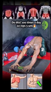 Start today! Just this one move can change a lot🔥 #dailyroutine #bodytransformation #everydaychallenge #bodyfatloss #fullbodyworkout #starttoday | Nnamdibody