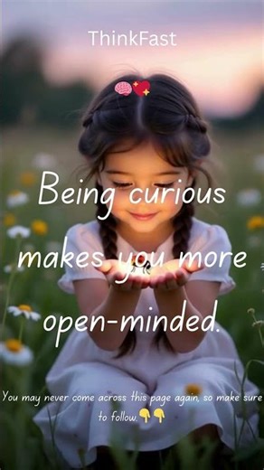 "The Power of Curiosity: How It Makes You More Open-Minded"🧠⚡