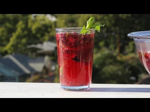 Blackberry Tequila Punch