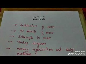 Possible important questions in microprocessor and microcontroller