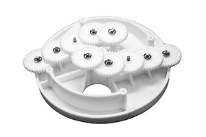 Pentair 1.5" Low Profile Complete 6 Port T‑Valve Rebuild Gear Kit | 23