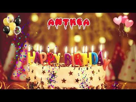 ANTHEA Happy Birthday Song – Happy Birthday to You