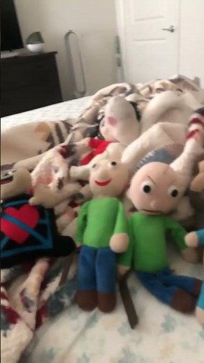 All Baldi’s Basics plushies. #baldisbasics