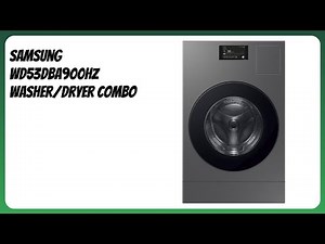REVIEW (2026): Samsung WD53DBA900HZ Washer/Dryer Combo. Features.