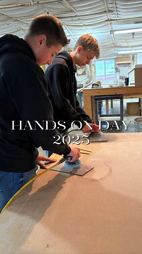 HS recently completed their hands-on day. Basic woodworking, oil changes, tire changes, electrical circuits and wiring, painting, CPR and First Aid, were just a few of the things accomplished for the day. Thanks to all those that contributed time and offered spaces to make this day a success. | Legacy Christian School