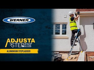 Werner AdjustaStep PRO Aluminium Step Ladder