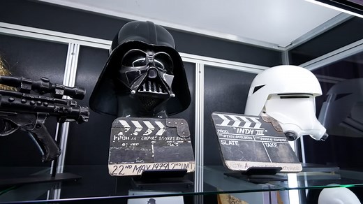 Rare look at original Star Wars movie props