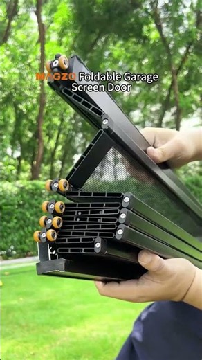 MAGZO Foldable Garage Screen Door😮No installer needed — you can set up this screen door yourself