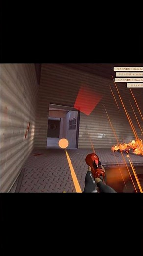 TF2 - Pyro Sentry Rocket Reflect 4k #shorts #tf2 #teamfortress2 #tf2gameplay