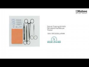 Suture Training Kit With Simulated Rat Mouse Tissue SRE0200LLARMK