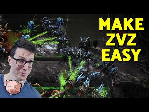 The easiest way to beat Zerg | Easy ZvZ Guide
